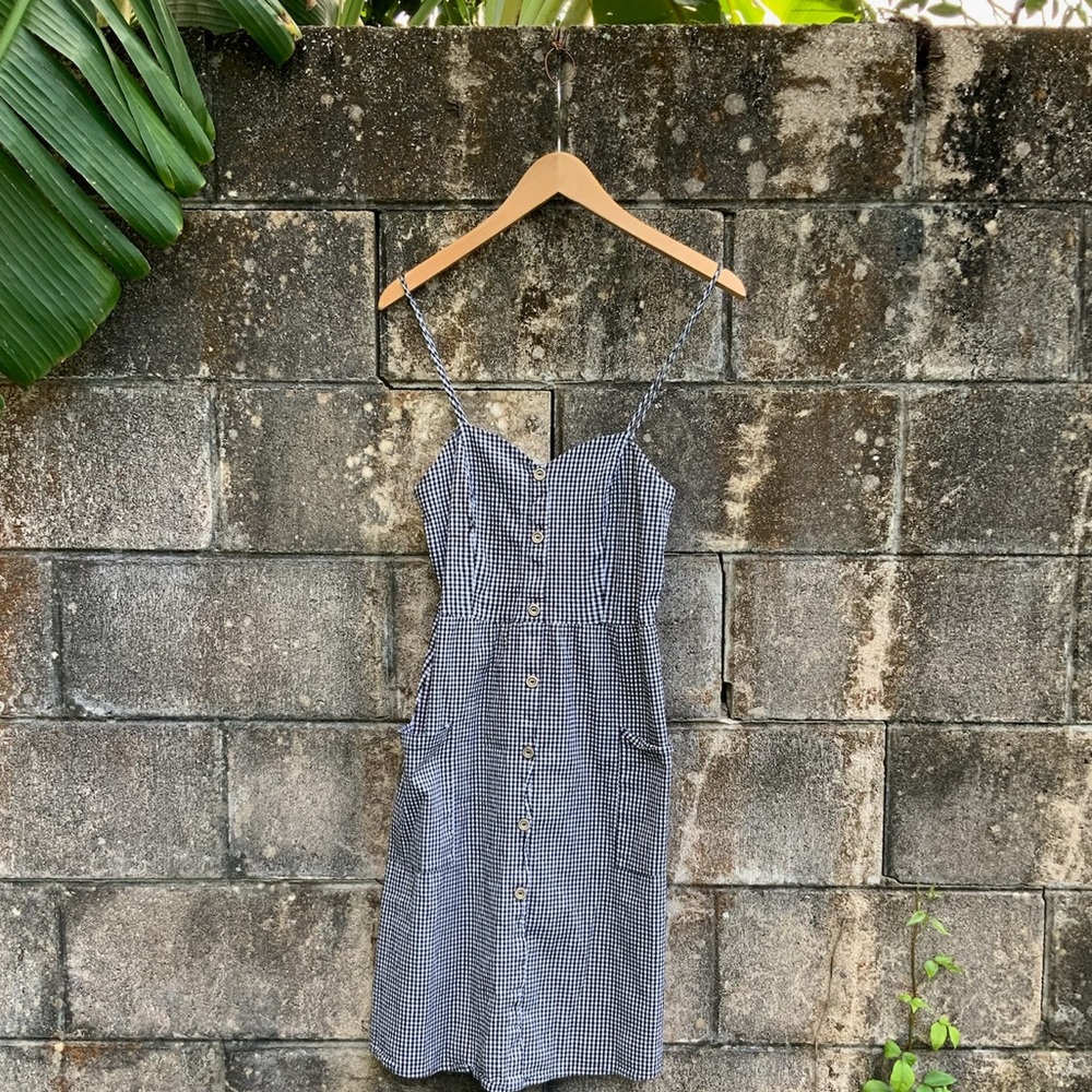 Potter’s Pot - Plaid Midi Dress